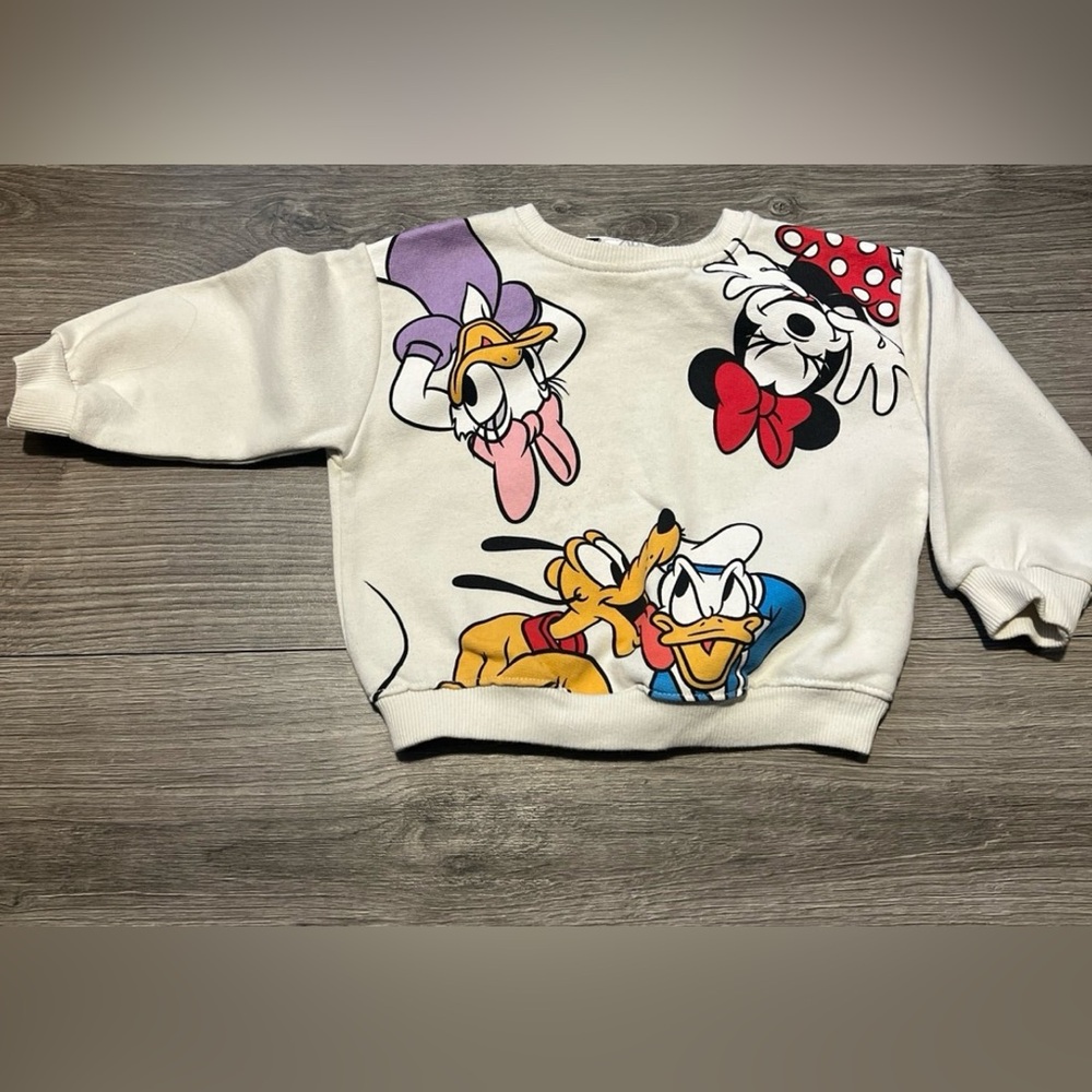 Zara Disney girl sweatshirt